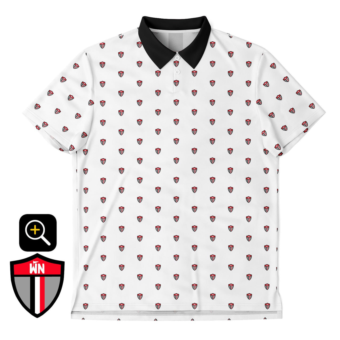 Athens, Georgia Shield Golf Polo