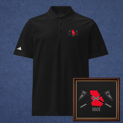 Athens, Georgia Golf Polo - Black
