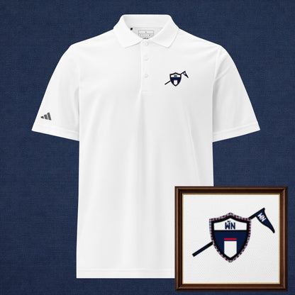 Storrs, Connecticut Golf Polo - White