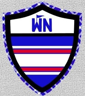 Shield: Stripe w/ Plaid Outline
